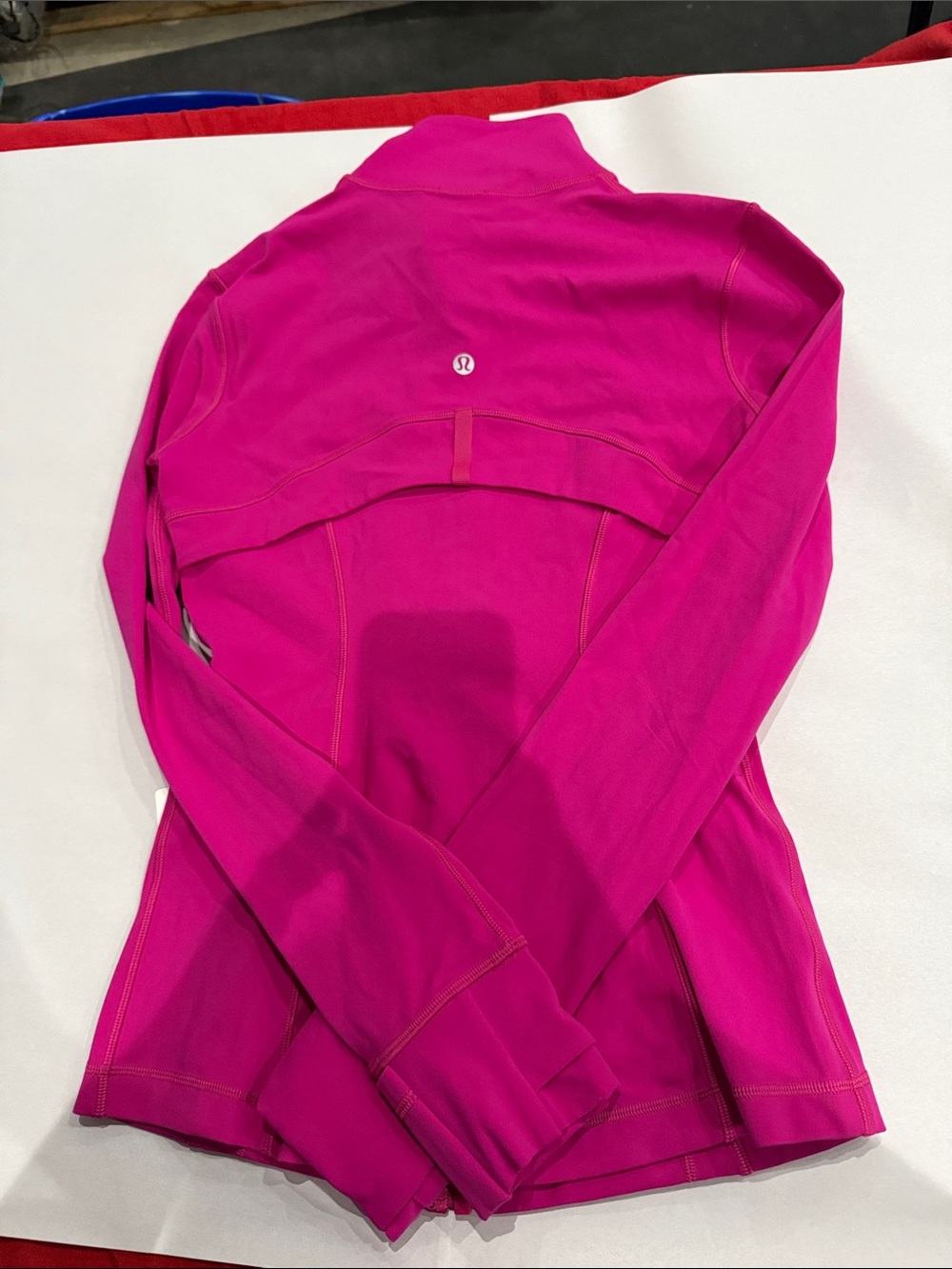 lululemon athletica Fuchsia Full-Zip Bomber Jacket - Picture 4 of 4